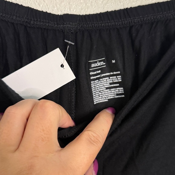 NWT- Auden- Black Sleeveless modal (CloudKit) pajama set- Medium - Picture 12 of 13